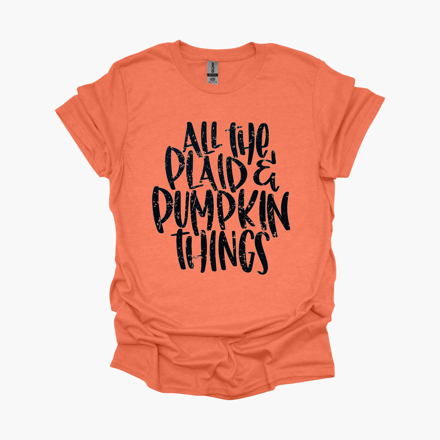 All the Plaid and Pumpkin Things Graphic Tee