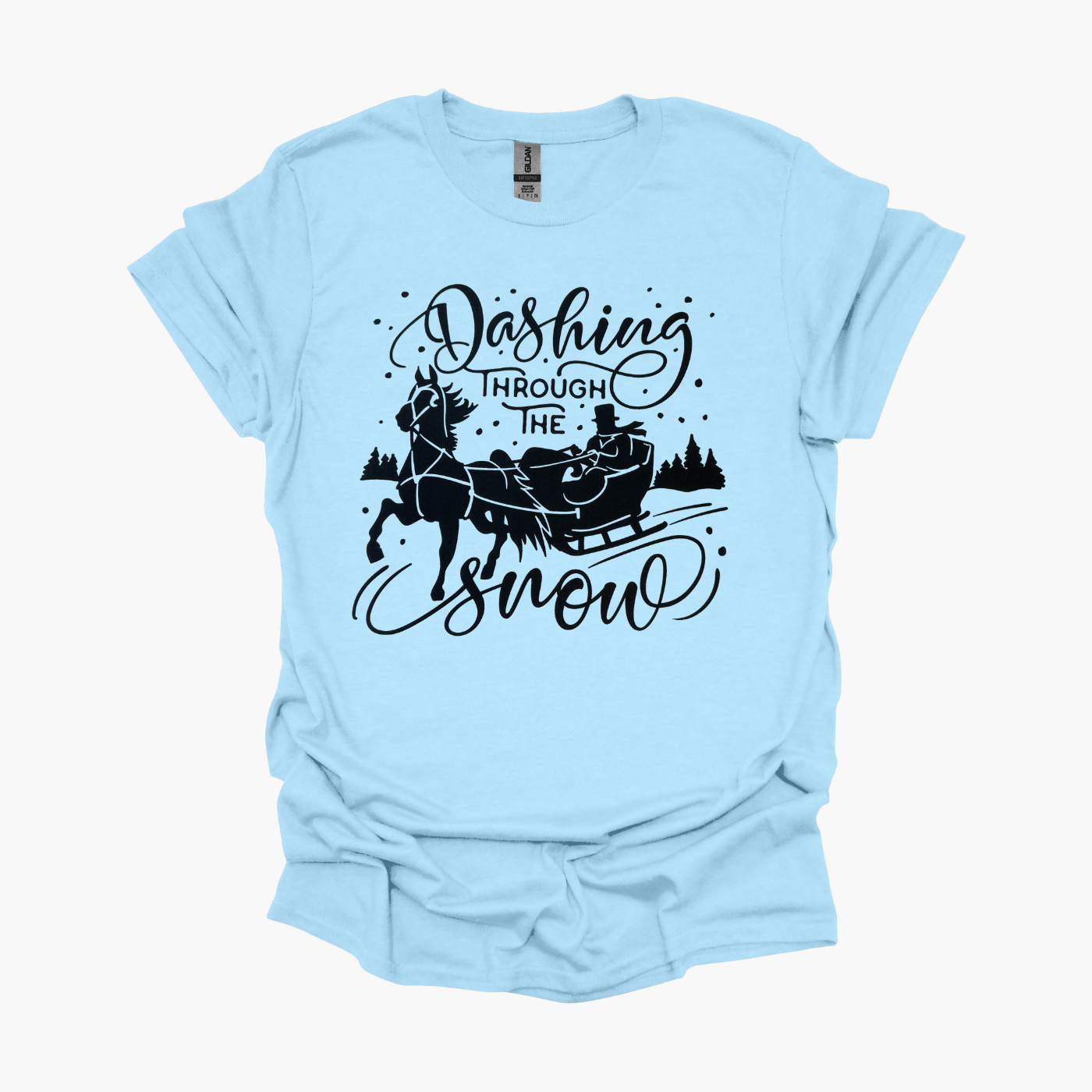 Dashing Through The Snow Graphic Tee