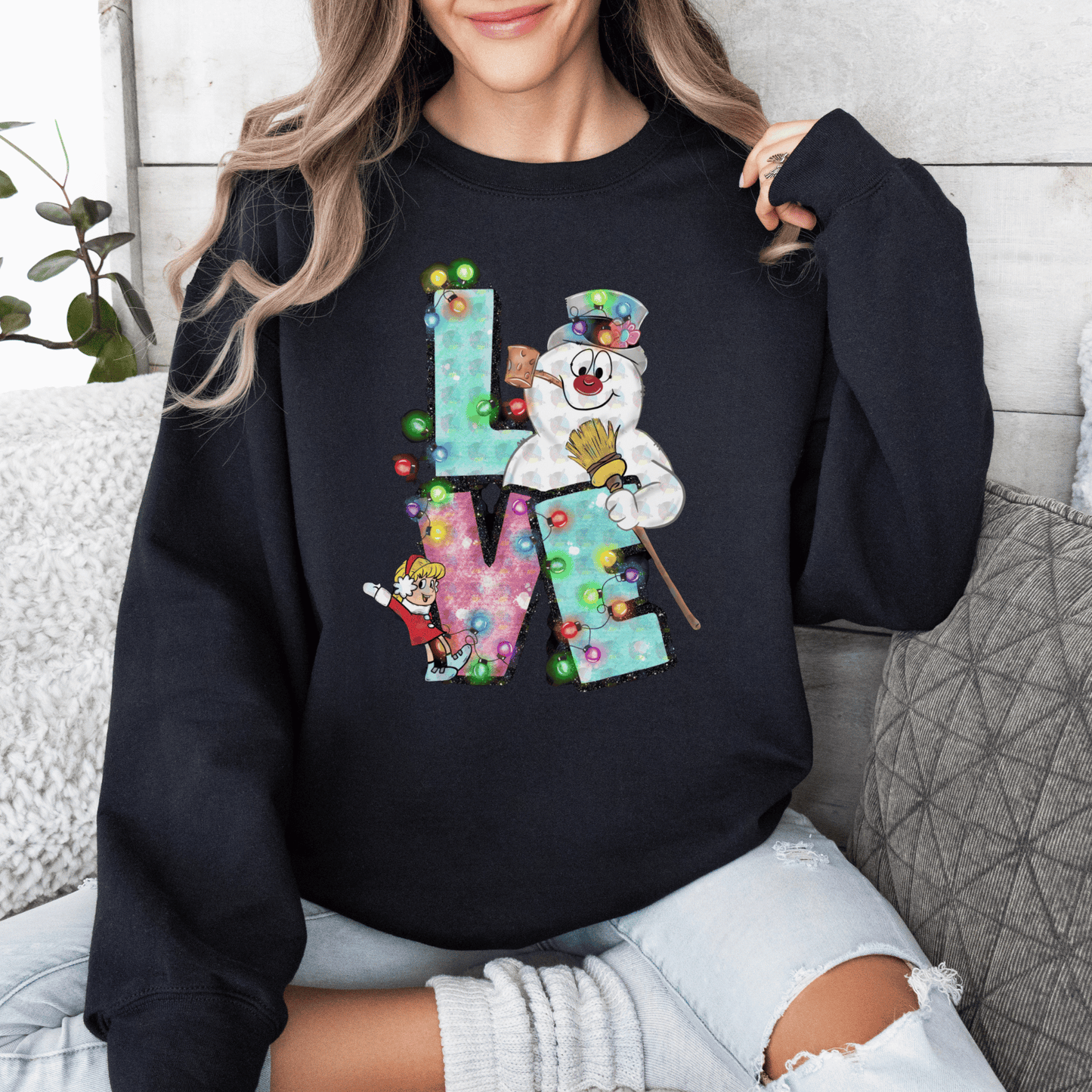 Love Snowman Sweatshirt