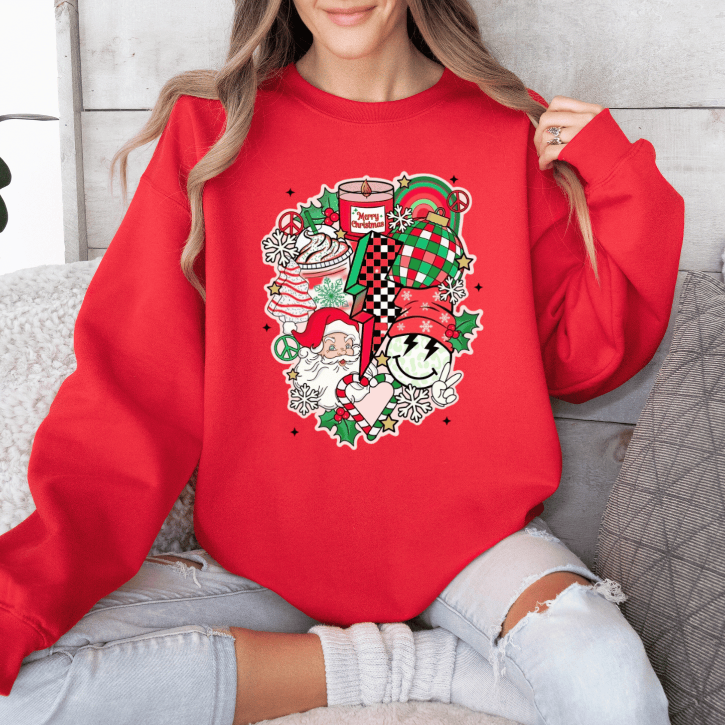 Red Christmas Sweatshirt
