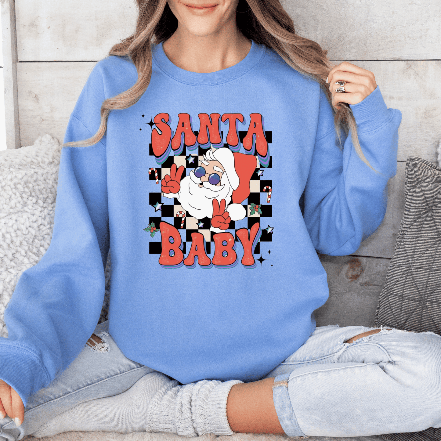 Retro Santa Sweatshirt