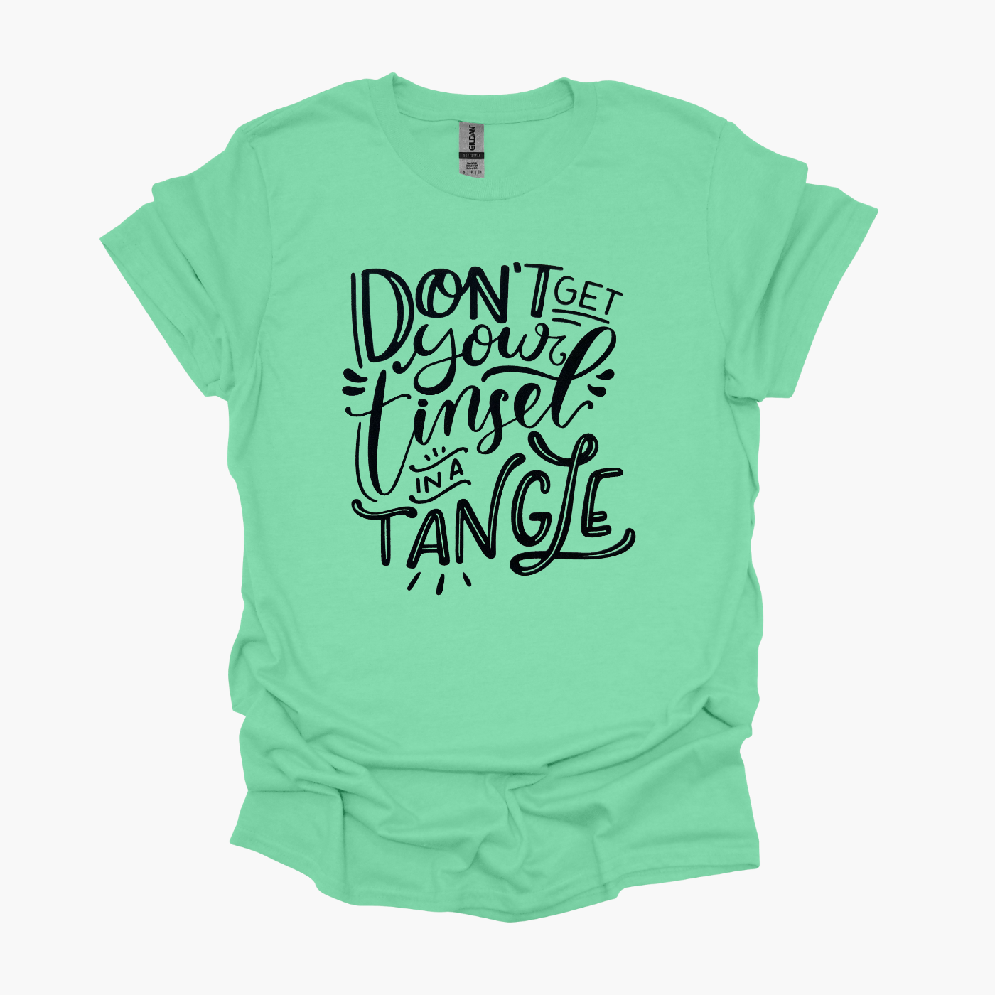 Tinsel in a Tangle Graphic Tee