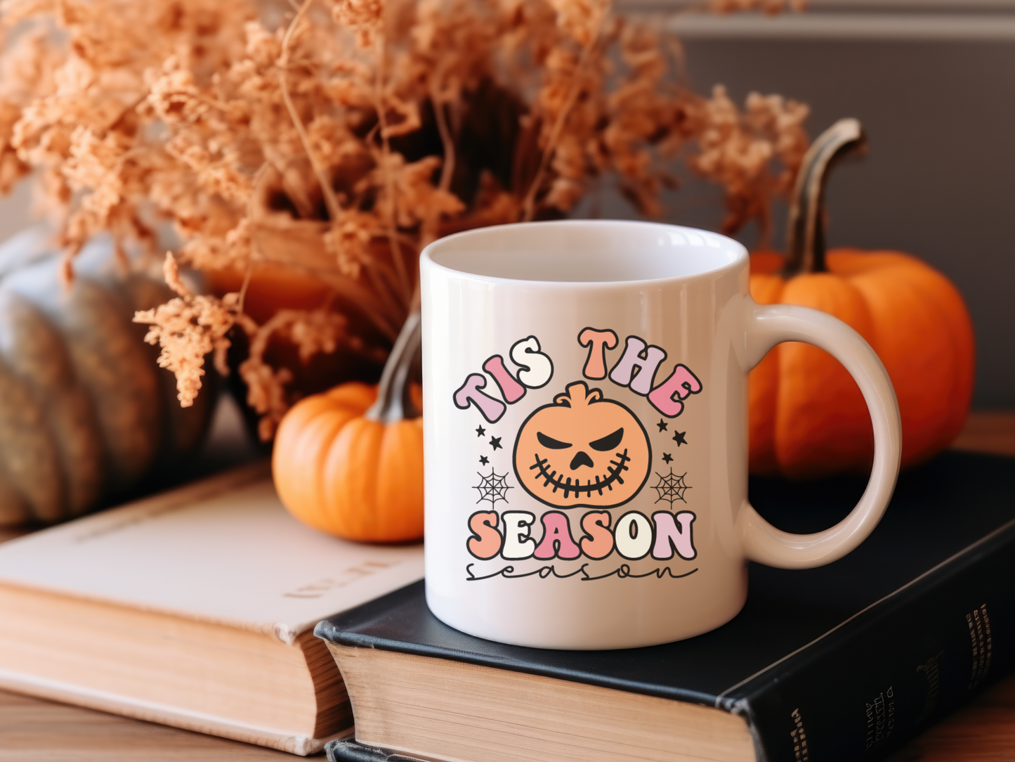 Tis The Season Pumpkin Coffee Mug