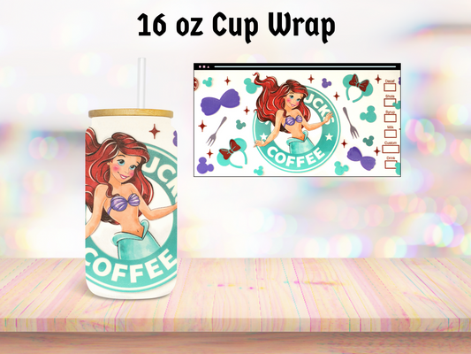 Ariel Starbs 16oz Cup Wrap