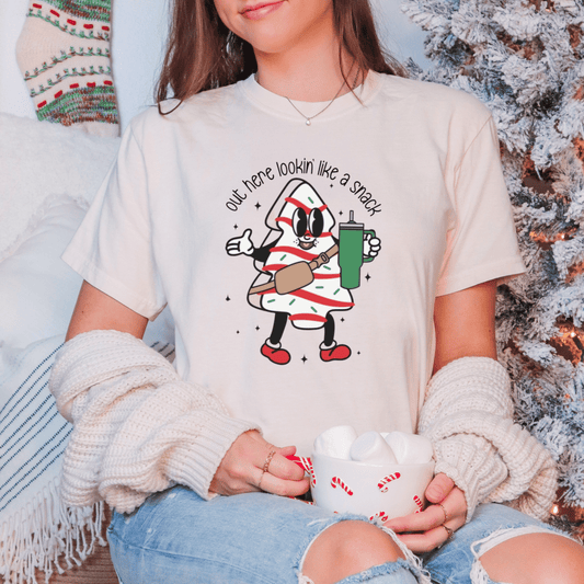 Christmas Tree Cake Graphic Tee