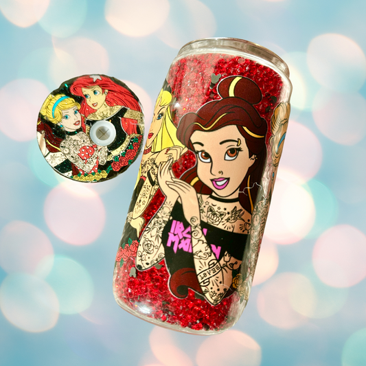 Tattoo Princess Ruby Rhinestone Tumbler