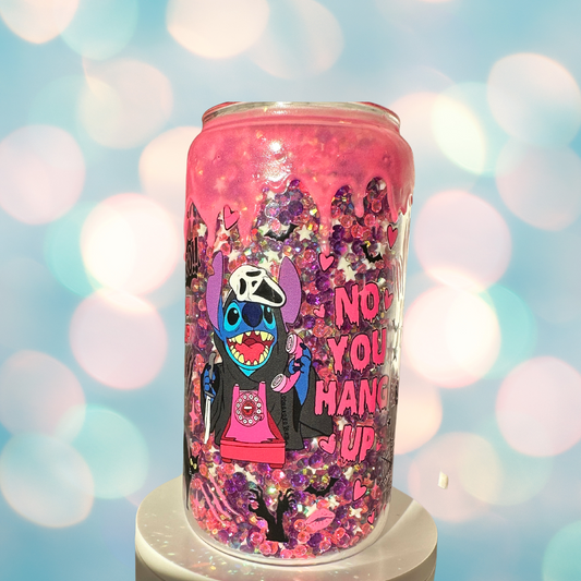 Scream & Stitch Rhinestone Tumbler