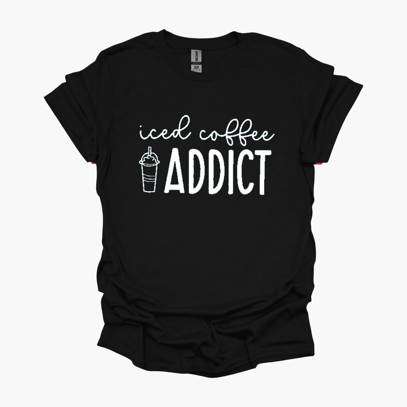 Iced Coffee Addict Graphic Tee