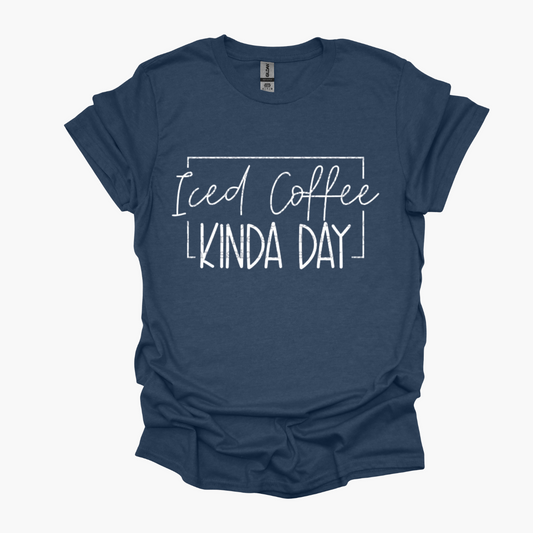 Iced Coffee Kinda Day Graphic Tee