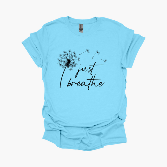 Just Breathe Graphic Tee