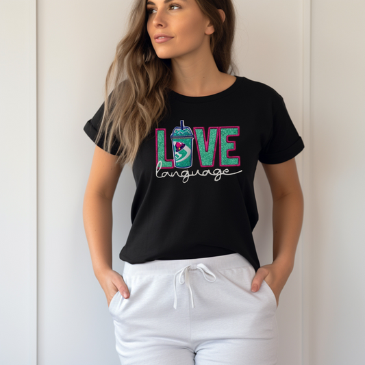 Love Language Soda Blast Graphic Tee