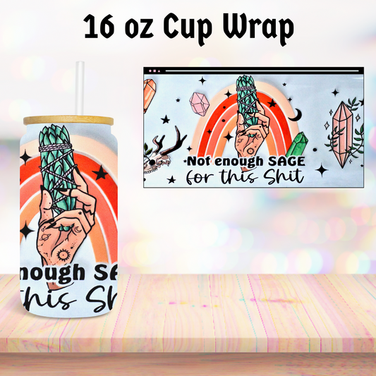 Sage 16oz Cup Wrap