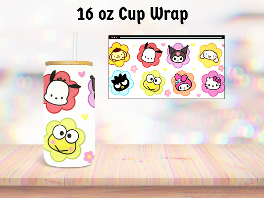 Sanrio Blossom 16oz Cup Wrap