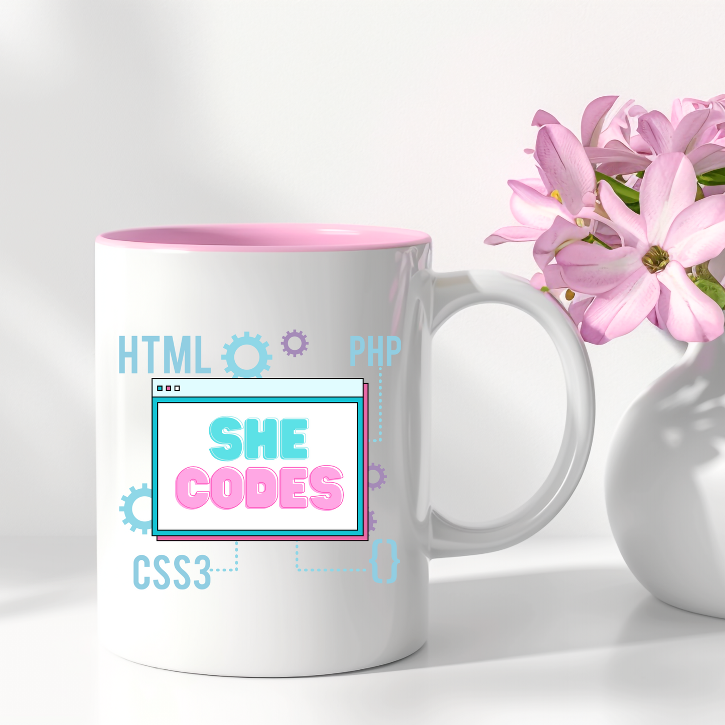 She Codes Coffee Mug