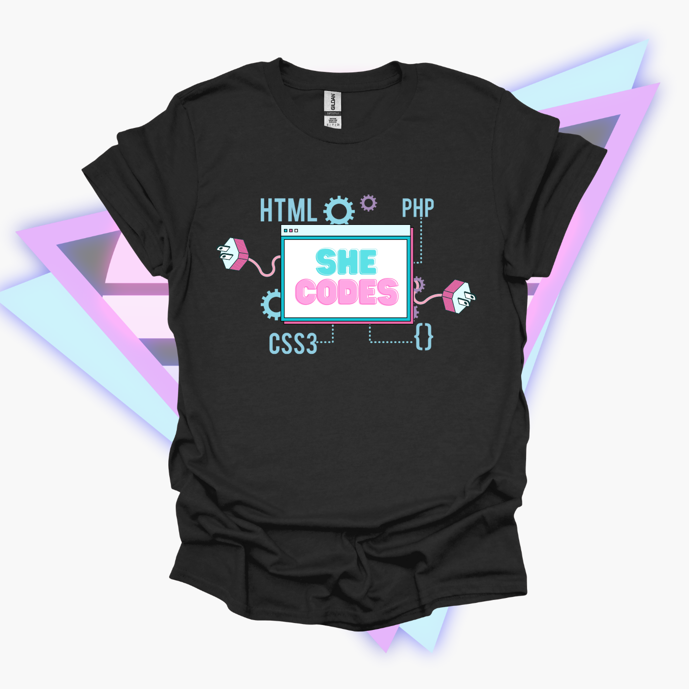 She Codes Graphic T-Shirt