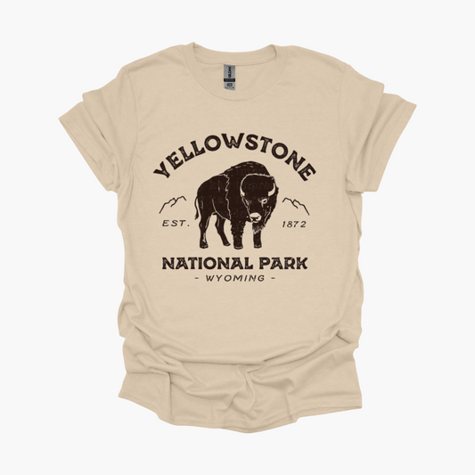 Yellowstone National State Park Graphic Tee