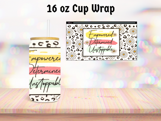 Empowered 16oz Cup Wrap