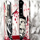 Horror Knives Oozing Snow Globe Tumbler