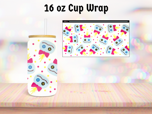 Robot 16oz Cup Wrap