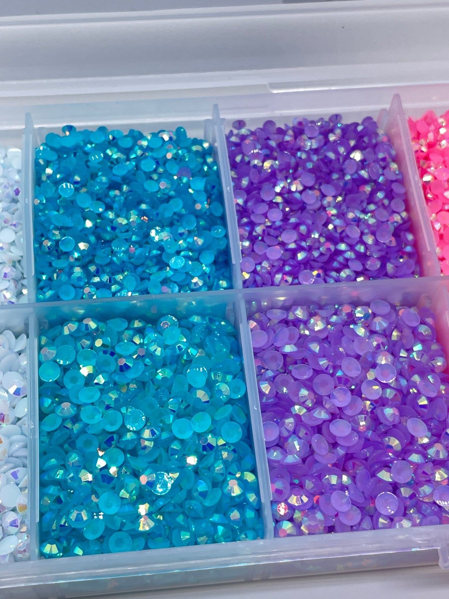 Jelly Resin Flatback Rhinestone Kit- Bright Jelly - The Crafting Coder