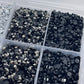 Jelly Resin Flatback Rhinestone Kit- Neutral - The Crafting Coder