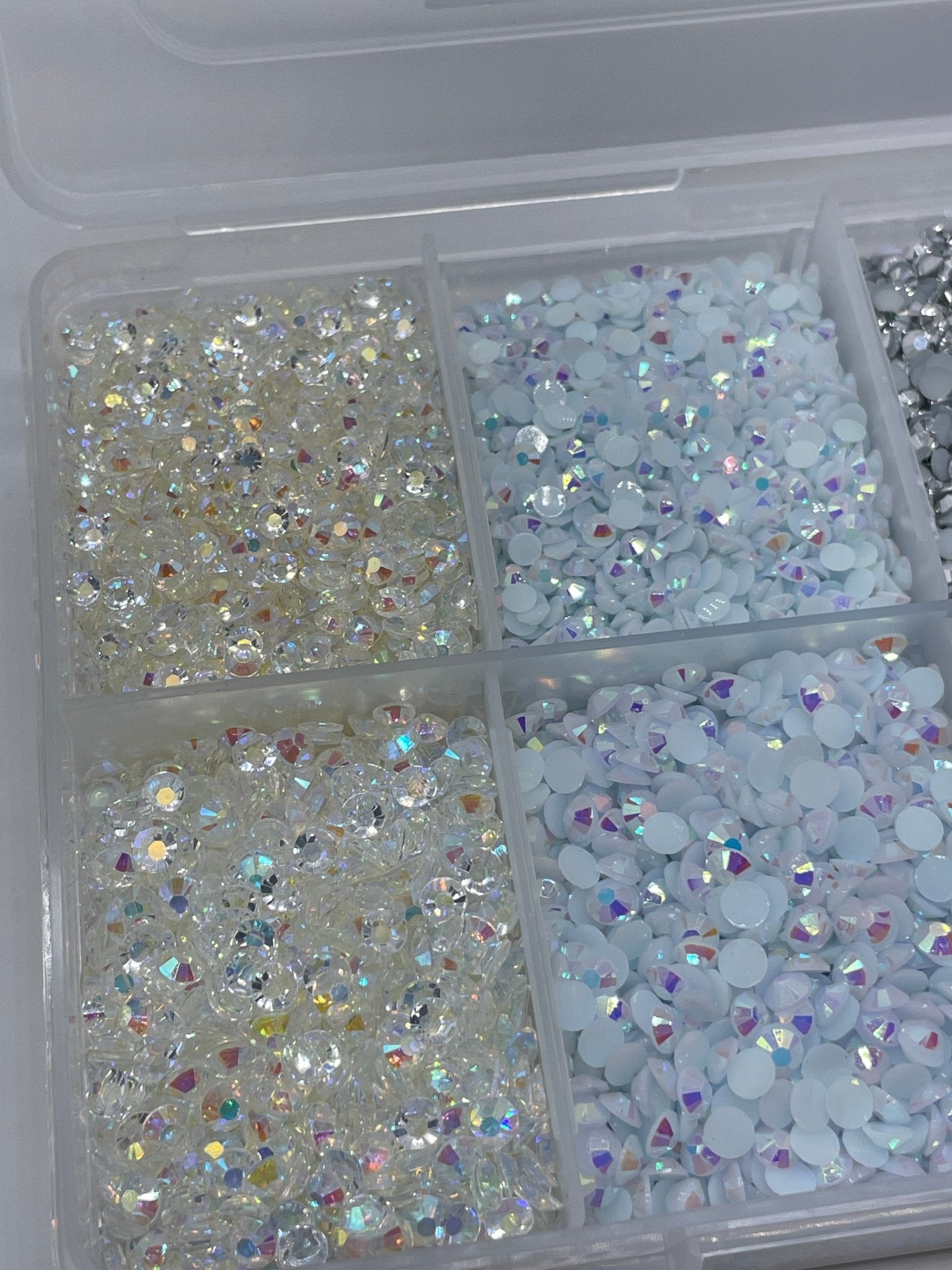 Jelly Resin Flatback Rhinestone Kit- Neutral - The Crafting Coder