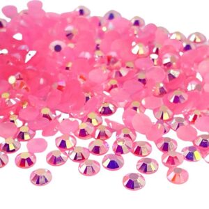 Blush Pink Jelly Rhinestones - AB - The Crafting Coder