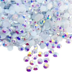 Confetti White Jelly Rhinestones - AB - The Crafting Coder