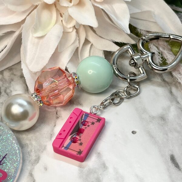 I Need That 90s R&B Music Bubblegum Bead Keychain - The Crafting Coder