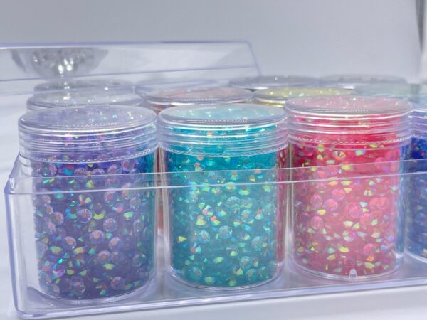 Jelly Resin Flatback Rhinestone Cylinder Kit-Rainbow Starter - The Crafting Coder