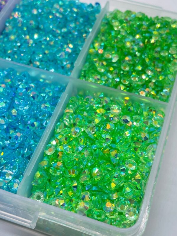 Jelly Resin Flatback Transparent Rhinestone Kit- Bright Transparent - The Crafting Coder