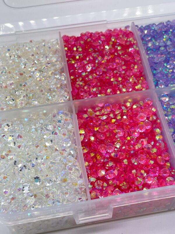 Jelly Resin Flatback Transparent Rhinestone Kit- Bright Transparent - The Crafting Coder