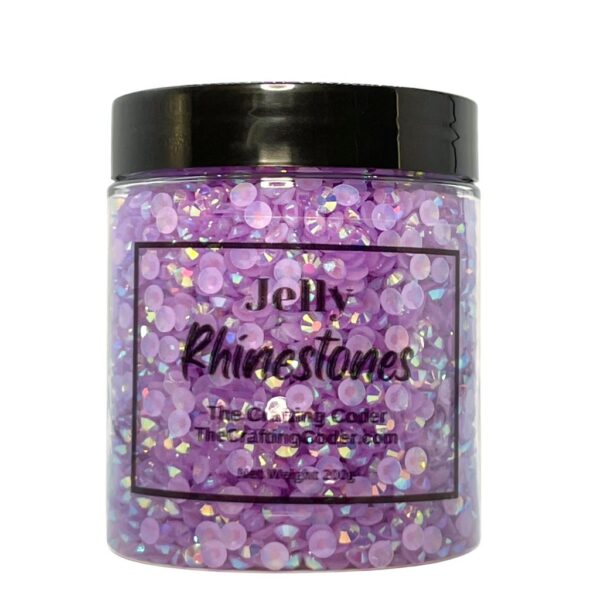 Lavender Jelly Rhinestones - AB - The Crafting Coder