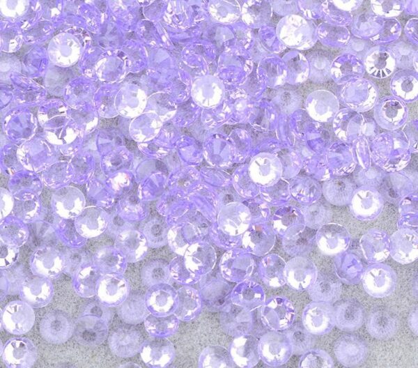 Lavender Transparent Rhinestones Bulk - The Crafting Coder