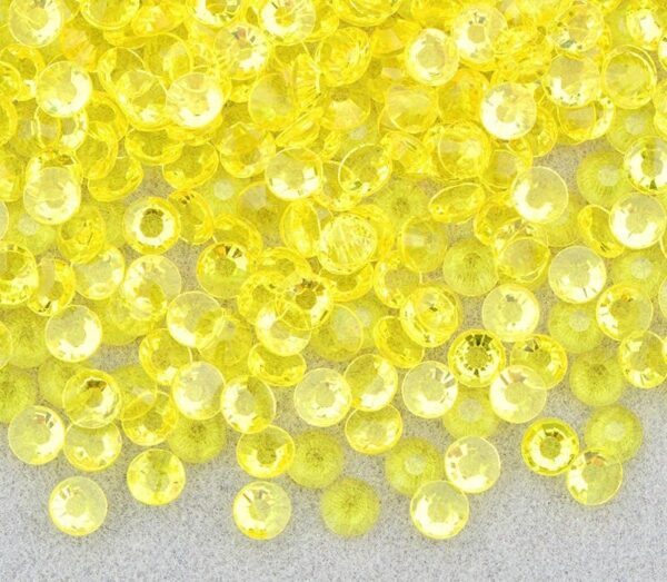 Marigold Transparent Rhinestones Bulk - The Crafting Coder