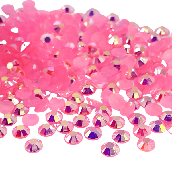 Pastel Jelly Resin Flatback Loose Rhinestone Bundle - The Crafting Coder