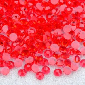 Red Transparent Rhinestones Bulk - The Crafting Coder