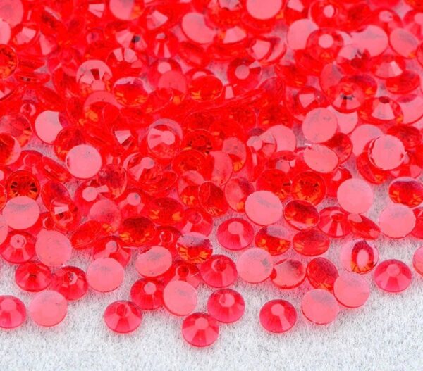 Red Transparent Rhinestones Bulk - The Crafting Coder