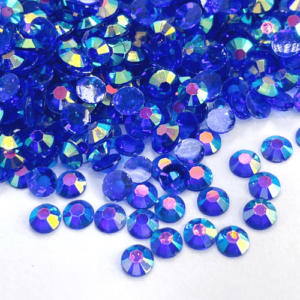 Sapphire Transparent Rhinestones - AB - The Crafting Coder