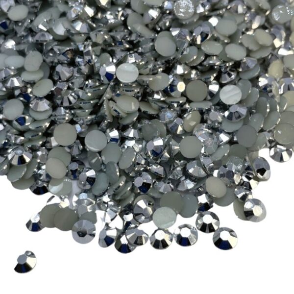 Silver Jelly Rhinestones - The Crafting Coder